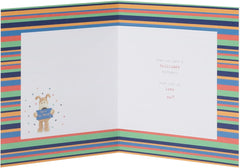 Boofle Birthday Card for Dad from Your Daughter - Cute Design