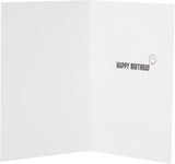 Smiley World 16th Birthday Card – Silver Foil Design, Fun & Trendy Teenage Celebration Greeting