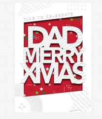 Hallmark Dad Christmas Card - Time to Celebrate Dad