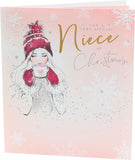 Niece Chocolate Christmas Card