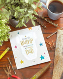 From The Bump Dad To Be Father's Day Card