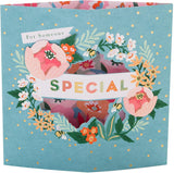 Someone Special - Die Cut Floral Design Card