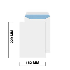 White Envelopes C5 S/S 90gsm (Pack of 1000)
