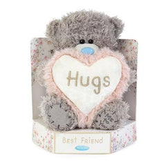 Bear 7" Best Friend Hugs Heart Plush