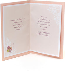Special Daughter Birthday Card Lovely Sentiment Verse
