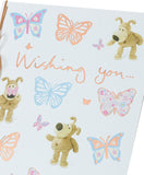 Boofle Colourful Butterflies Birthday Card