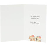 Funny Design From Both of Us Birthday Card