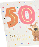 Boofle 50th Birthday Card