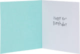 UK Greetings 40th Birthday Card for Him/Her/Friend - Orange Design