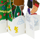 3D Pop Up Peanuts Comics Christmas Card