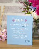 Funny Design from Son Mother's Day Card