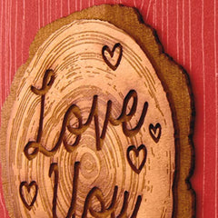Love Always Carved Tree Valentine's Day Card from Hallmark