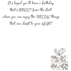 Lovely Daughter Butterflies Embellished Birthday Greeting Card Just To Say Cards JT248