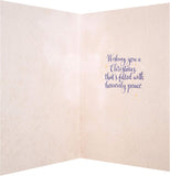 Hallmark Peaceful Christmas Medium Card Silent Night