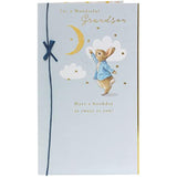 UK Greetings Peter Rabbit Birthday Card for Grandson - Blue Design