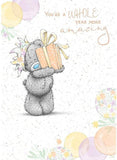 Tetty Teddy Bear Year More Amazing Birthday Card