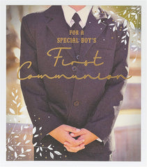 Special Boy's First Communion Card