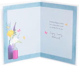 UK Greetings Birthday Card for Her/Friend - Flowers in Vase Design
