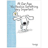 Realise Something Important Birthday Card