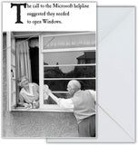 Emotional Rescue Funny Birthday Card, Birthday Card Funny, Windows, Greetings Cards,Multi,170 x 120 mm