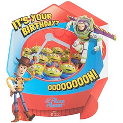 Disney Toy Story Grabber Machine Design Woody & Buzz Birthday Card