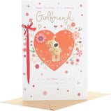 Boofle Birthday Card for Girlfriend - Cute Design