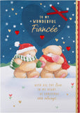 Hallmark Boxed Christmas Card for Fianc�e - Cute Forever Friends Winter Love Design