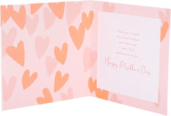 UK Greetings Mother's Day Card for Mum - Keepsake Heart Attachment Design