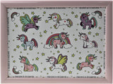 The Leonardo Collection Little Stars Unicorn Laptray