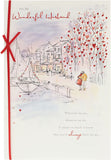 Husband Valentines Day Card With Envelope - Beautiful Design