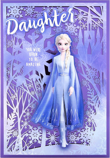 Hallmark Christmas Card for Daughter - Disney Frozen 2 Design