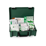 Safety First Aid Group K3170SM Economy Catering Kitchen First Aid Kit – Small, Fully Stocked for 1–10 Persons