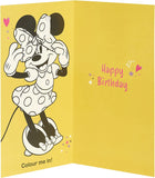 Disney Minnie Mouse Age 3 Birthday Card