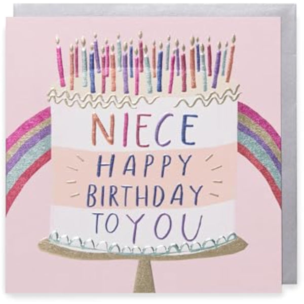 Cake Design Niece Birthday Card
