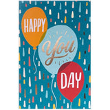 Happy You Day' Balloons Design Video Greetings Birthday Card