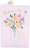 Daffodils & Vase Design Thinking of You at Easter Card