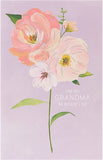 Flower Design Grandma Mother's Day Card
