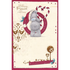 Me To You Fiance Bear Christmas Card