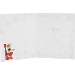 Boofle With Presents Nephew Christmas Card