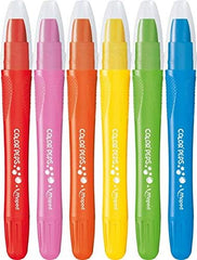 COLOR’PEPS Gel Crayons – Pack of 6 | Smooth, Vibrant Colouring for Kids