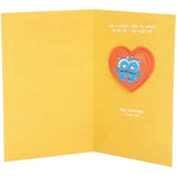 UK Greetings Anniversary Card for Him/Her - Pop-Up Heart Design