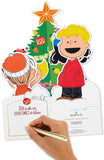 3D Pop Up Peanuts Comics Christmas Card