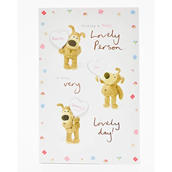 Boofle Wishing a Very Lovely Person Birthday Card