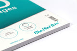Silvine A4 Refill Pad - 5mm Grey Dot Grid (160 Pages)