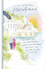Wonderful Husband Birthday Card