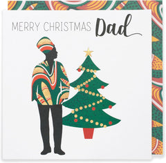 UK Greetings Kindred x Afrotouch - Dad Christmas Card