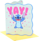 Disney Lilo & Stitch Greeting Card – Blank Inside for Any Occasion