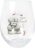 Friend glass and candle set