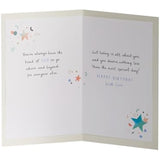 Multiple Stars Design Dad Birthday Card