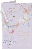 Delicate Butterflies Design Mum Birthday Card